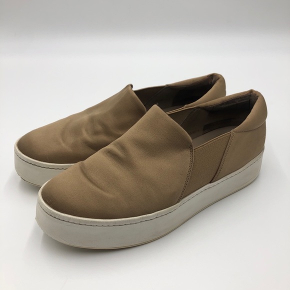 VINCE metallic gold sneakers size 7.5 - Picture 3 of 8